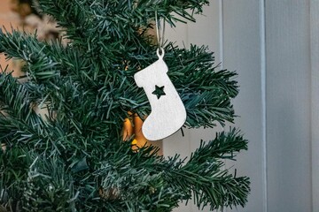 Christmas tree toys New Year
