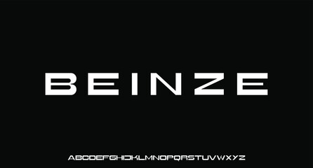 urban futuristic modern geometric font	