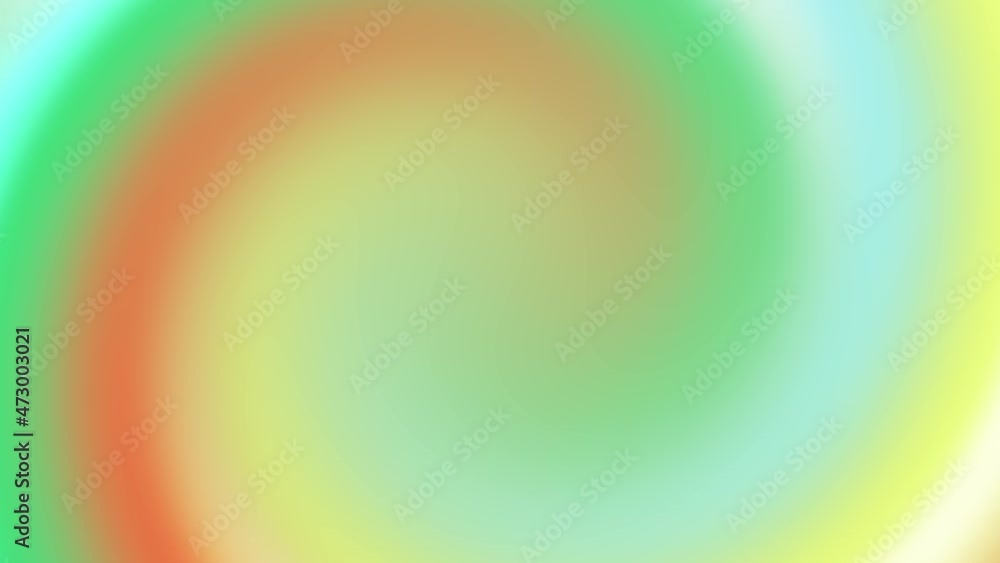 Poster abstract multicolor gradient with moving background in bright neon colors