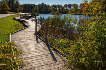Obraz premium Jester State Park in Madrid, Des Moines, Iowa