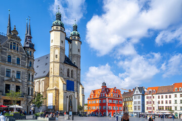Markt, Halle an der Saale, Deutschland	