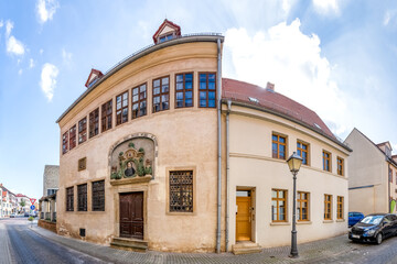 Geburtshaus, Luther, Lutherstadt Eisleben, Sachsen-Anhalt, Deutschland	