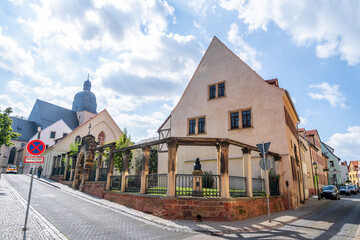 Luther Geburtshaus, Lutherstadt Eisleben, Sachsen-Anhalt, Deutschland	