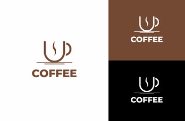 Coffee Shop vector logo is a modern and attractive template design suitable for your business, coffee shop, or coffee company.