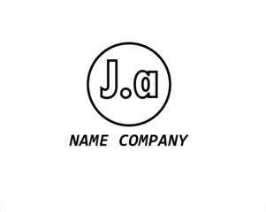 Logo simple for business and company