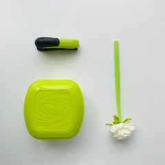 marker pen and eraser