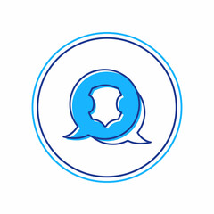 Filled outline Leather icon isolated on white background. Vector