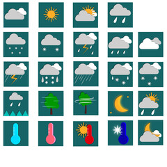 weather icons set
