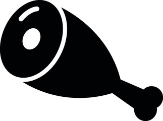 foods icons chicken leg and chicken