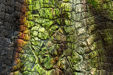 Redwood Bark Abstract 07