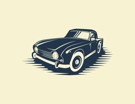 Classic Car vector illustration