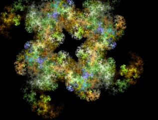 Imaginatory fractal abstract background Image