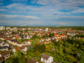 Luftaufnahmen Limburgerhof Waldsee Rheinland Rheinland Pfalz
