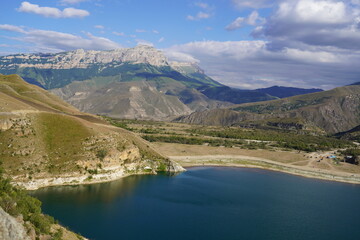 Beautiful lake in the mountains