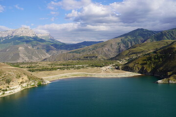 Beautiful lake in the mountains