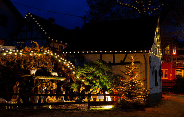 Weihnachten in Waldbreitbach, Krippe