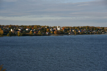 Fototapeta na wymiar Kostroma. Autumn city views.