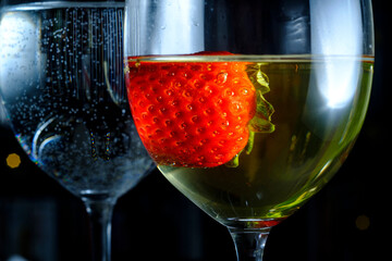 Romantic Cheers Wine Christmas