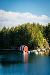 Obraz premium Norwegian bay.