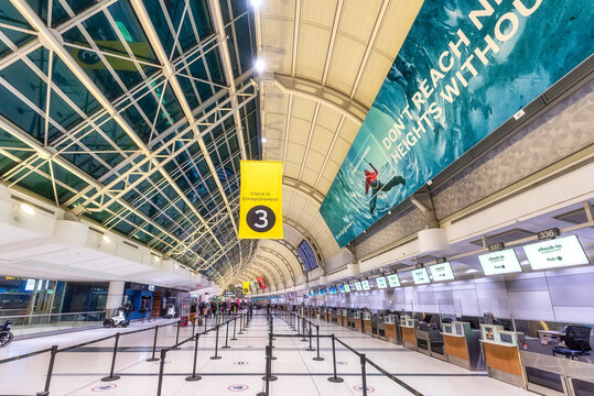 Toronto Pearson International Airport In Canada