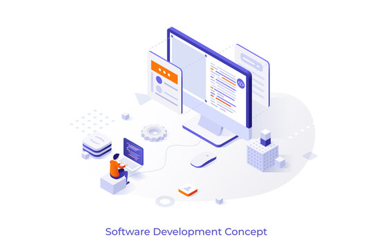 Isometric Vector Illustration