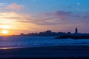 Santa Cruz at Sunset