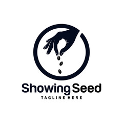 hand showing seed logo
