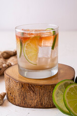 glass of lemonade