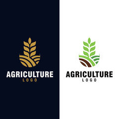 agriculture logo concept