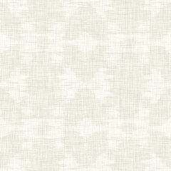 Pale grey washed out linen seamless texture. Soft tonal woven jute effect print. Textured fibre cotton background. Rustic high resolution beach cottage soft furnishing pattern material. 