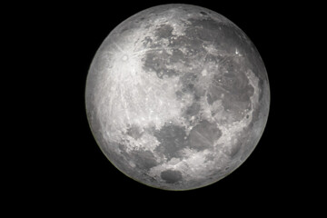 Naklejka premium Una luna llena espectacular