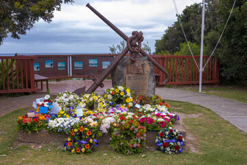 Merchant Mariners Memorial at Norah Head Lighthouse