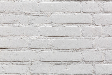 white brick wall grunge texture background