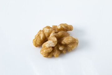 Walnut out of the shell, ready for consumption