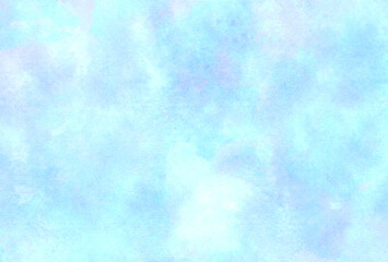 背景素材_水彩テクスチャ_水色