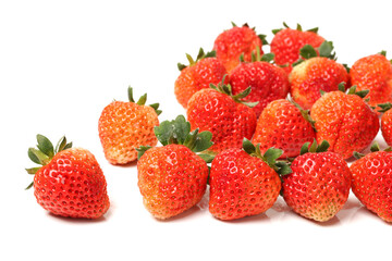 strawberry isolated over white background