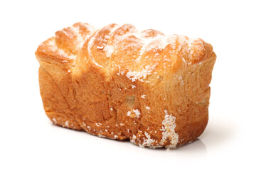 bread on white background