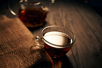 freshly brewed tea hot drink morning breakfast natural product