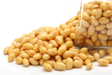 soybean isolated on white background 