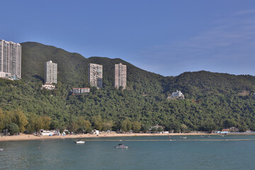 the luxury residential area at Deep Water Bay, hong kong 27 Nov 2021