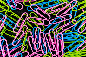 pile of paper clips