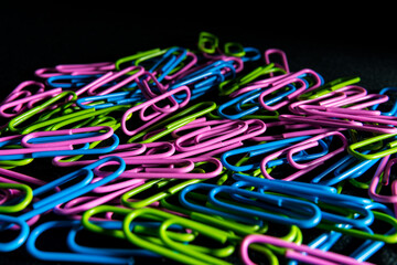 pile of paper clips
