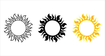 Sun Icon M_2112001
