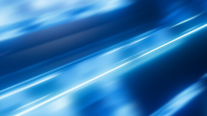 bokeh of line and lights on blu background.