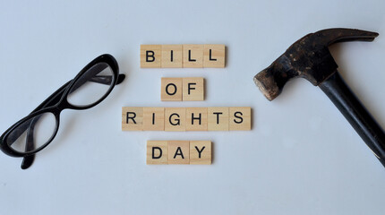 bill of rights day photo illustration