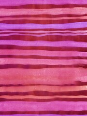 Colored Hand Drawn Watercolor Abstract Background with Stripes.