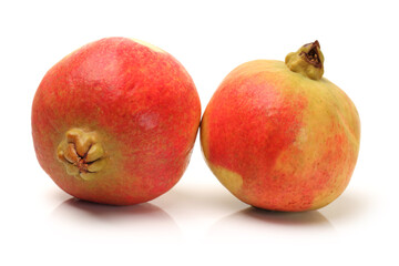 pomegranate isolated on white background
