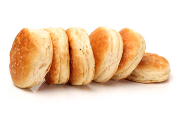 Sweetheart cake wife cake Hong Kong on white background