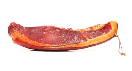 china Ham - Jamon on white background 
