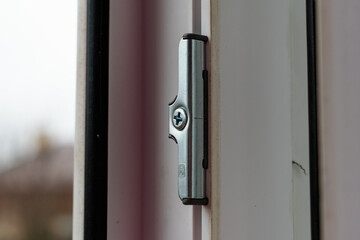 close up of a door handle